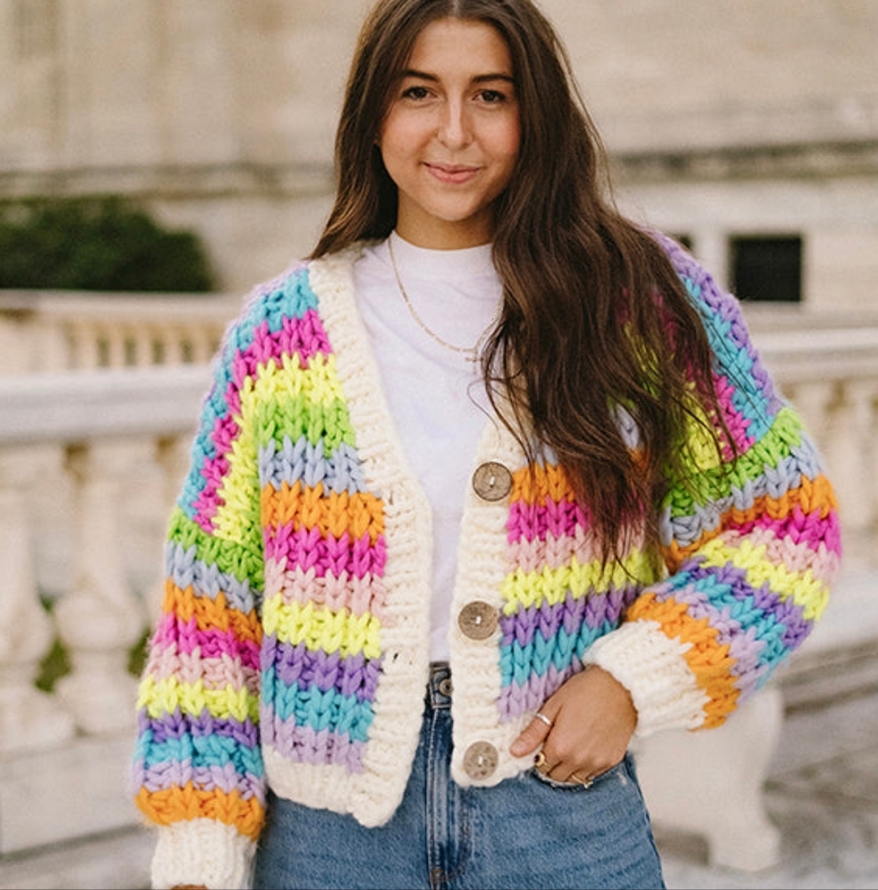 Rainbow sweater